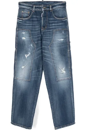 Dsquared2 Jean à effet usé