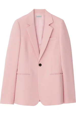 Burberry Blazer en laine à simple boutonnage