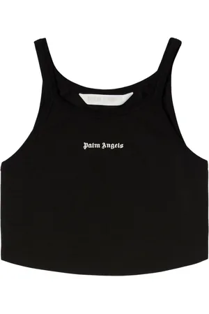 Palm Angels Débardeur crop à logo imprimé