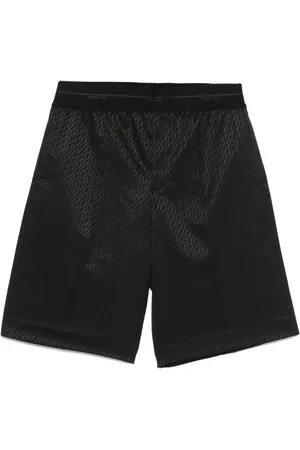 Helmut Lang Short à logo en jacquard