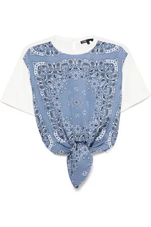 Maje T-shirt à empiècements