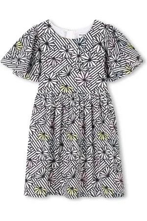 Sonia Rykiel Enfant Robe courte à imprimé graphique