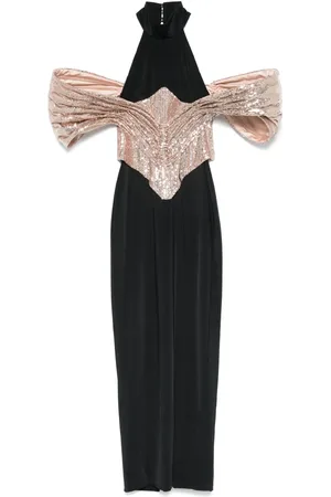 MITILIANE COUTURE Robe longue à corset détachable
