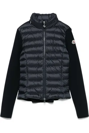 Moncler Cardigan zippé à design matelassé