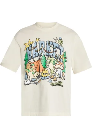 MARKET T-shirt en coton à logo imprimé