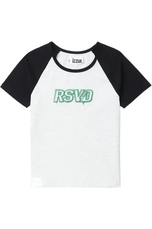 Izzue T-shirt colour block à logo imprimé
