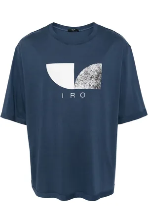 IRO T-shirt en coton à logo imprimé