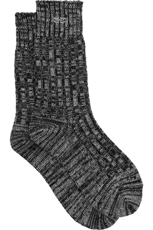 Ganni Chaussettes en maille nervurée
