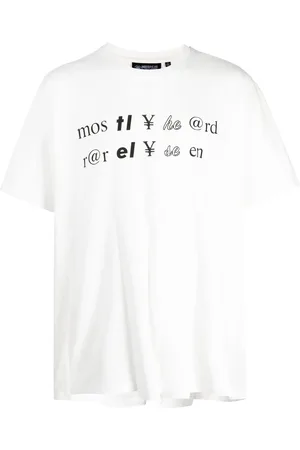 MOSTLY HEARD RARELY SEEN T-shirt en coton à imprimé graphique