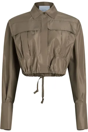 Patou Chemise crop en faille