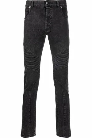 Balmain Jean à logo embossé