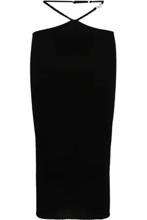 AMIRI Jupe crayon à détail de sangle