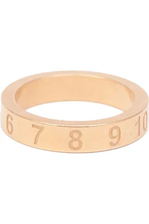 Maison Margiela Bague Numerical à design gravé