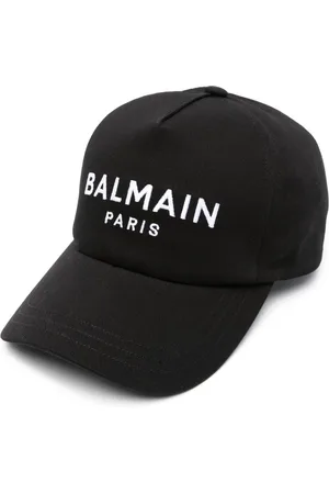 Balmain Casquette en coton à logo brodé