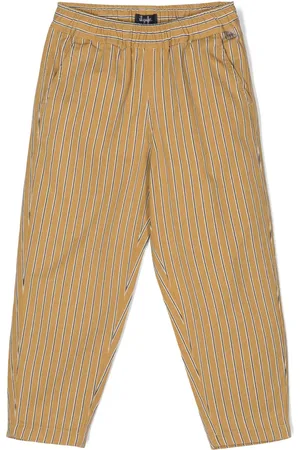 Il gufo Pantalon en serge à rayures