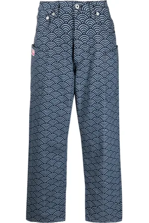 Kenzo Jean Monkey Fit à poches cargo