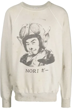SAINT MXXXXXX Sweat en coton à imprimé graphique