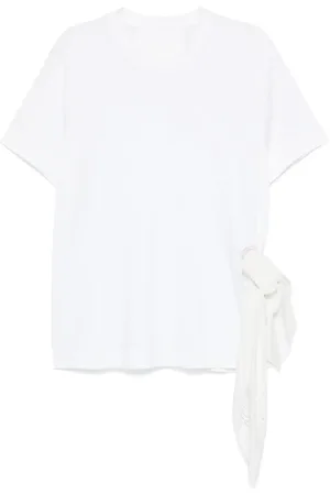 Givenchy T-shirt à détail de foulard