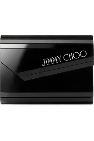 Jimmy Choo Pochette Candy à logo imprimé