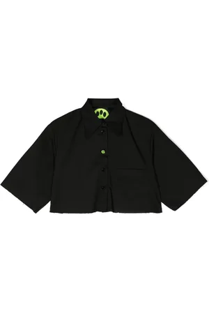 BARROW Chemise en coton à logo imprimé