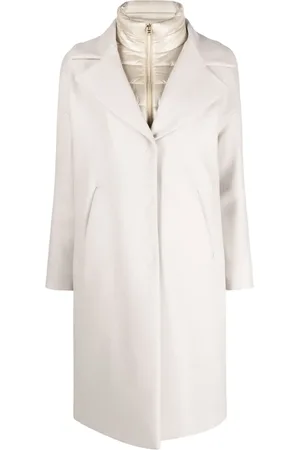 HERNO Manteau à plastron matelassé