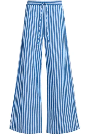 Marni Pantalon ample à rayures