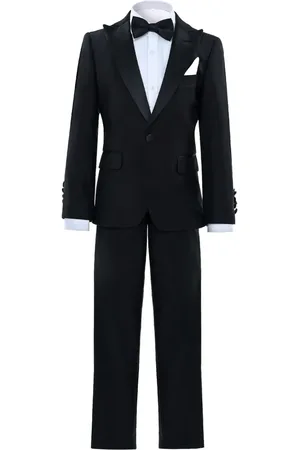 M. Moustache Costume à revers crantés