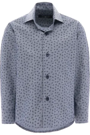 M. Moustache Robe-chemise à imprimé pissenlit
