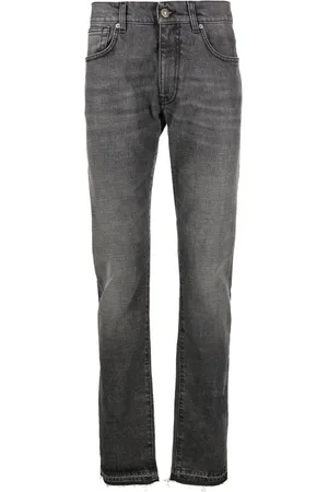 424 FAIRFAX Jean slim à patch logo