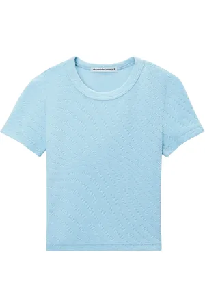 Alexander Wang T-shirt à logo en jacquard