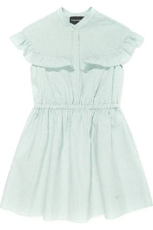 Emporio Armani Robe courte à rayures