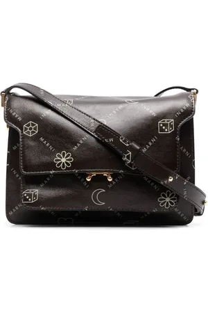 Marni Sac à bandoulière à imprimé monogrammé