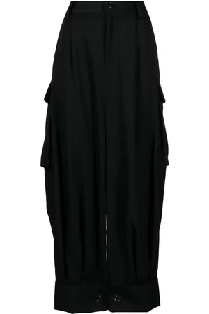 YOHJI YAMAMOTO Pantalon en laine à coupe courte