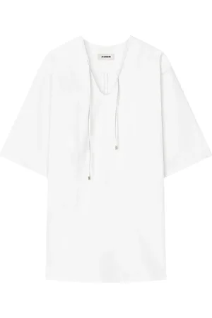 AERON Robe mi-longue en popeline