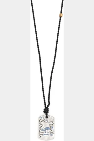 Paul Smith Collier à pendentif gravé