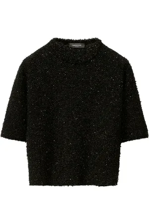 Fabiana Filippi T-shirt à paillettes