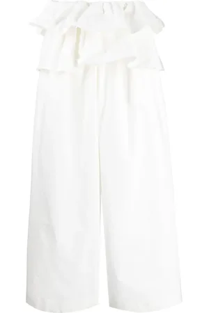 GOEN.J Pantalon volanté à taille haute