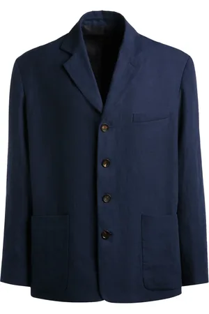 Bally Blazer en lin à simple boutonnage