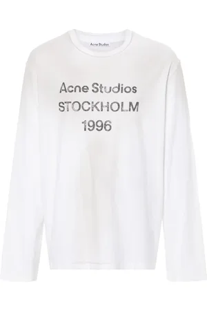 Acne Studios T-shirt à effet usé
