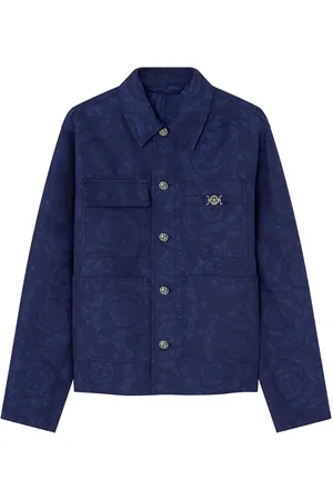 VERSACE Veste à motif Barocco en jacquard