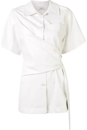 GOEN.J Chemise à détail noué