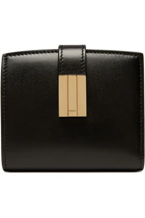 Bally Portefeuille en cuir à plaque logo