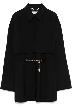 Agnona Manteau à taille ceinturée