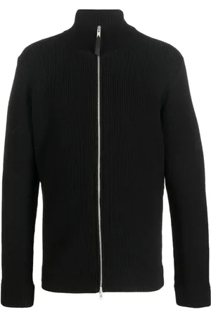 Maison Margiela Cardigan nervurée à fermeture zippée