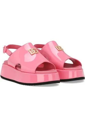 Dolce & Gabbana Sandales en cuir verni