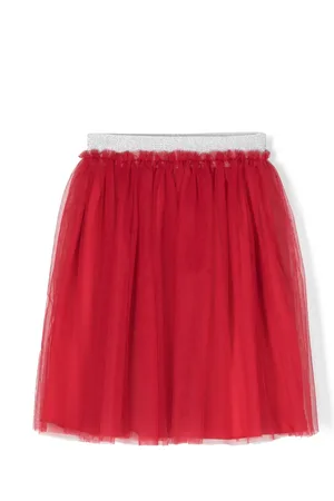 Il gufo Jupe en tulle à taille à paillettes
