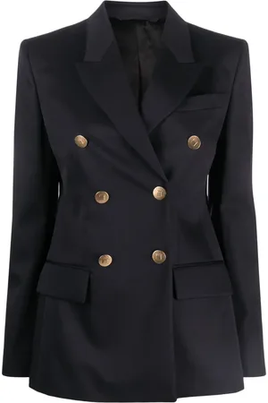 Givenchy Manteau en laine à boutonnière croisée