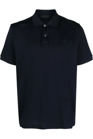 Prada Polo à logo triangulaire