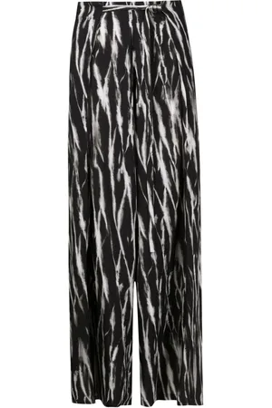 Uma Raquel Davidowicz Pantalon ample à imprimé graphique