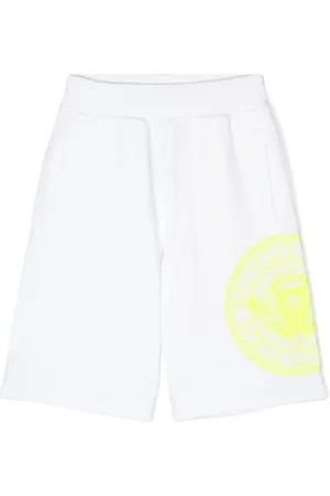 Balmain Short en coton à imprimé